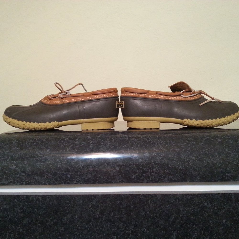 Vintage L.L. Bean Duck Rubber Boots  gum bottom Mens U>S>A